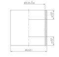 FSA hlavové zloženie NO 55R/57SC 6.1mm alloy 1.5-OD 62