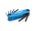 Park Tool Sada imbusových kľúčov v noži 7ks PT-AWS-10C-
