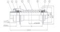 Novatec D041SB-CL-B15 predný náboj, CenterLock, 32 dier, 15x110 mm, OEM