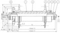 Novatec D101SB-QR predný náboj, 6-dier, 32 dier, QR, OEM