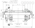 Novatec D411CB-12 predný náboj, 6-dier, 28 dier, Straight pull, 12x100 mm, OEM