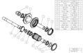 Novatec D462SB-SL-X12-S3S-11S zadný náboj, 6-dier, 32 dier, 12x142 mm, Shimano HG, OEM