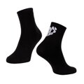 Force ponožky IN HEART krátke, čierne