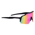 Force okuliare STRIVE čierne, ružové zrkadl. sklo