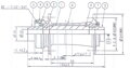 Novatec D981SB-CL-12, predný náboj, 28 dier, 12x100, OEM