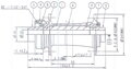 Novatec D981SB-CL-12, predný náboj, 32 dier, 12x100, OEM