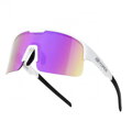Force okuliare SPIRE biele, fialové zrkadlové sklo
