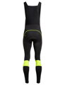 Vaude cyklistické nohavice Kuro Warm Bib, pánske, neon yellow