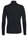 Vaude fleecový pulóver Livigno Halfzip II, dámsky, black