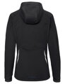 Vaude cyklistická bunda Qimsa Softshell, dámska, black uni