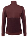 Vaude mikina Skomer Wool Fleece, dámska, dark cherry