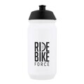 Force fľaša F RIDE BIKE 0,5 l, transparentná-čierna