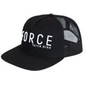 Force šiltovka TRUCKER LOGO 3D, čierno-biela