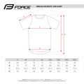 Force dres MTB RULES kr. rukáv, bordó