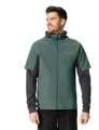Vaude cyklistický dres All Year Moab FZ Hoody, pánsky, dusty forest