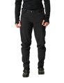 Vaude cyklistické nohavice Qimsa Softshell II, pánske, black/black