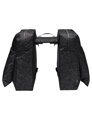 Vaude dvojitá taška na nosič TwinZipper (UniKlip 2), black