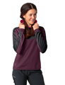 Vaude cyklistický dres Qimsa LS Shirt II, dámsky, cassis