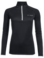 Vaude tričko s dlhým rukávom Larice Light, dámske, black