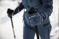 Vaude zimné rukavice Lagalp Softshell, unisex, black