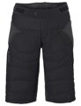 Vaude zateplené cyklošortky Minaki, pánske, black