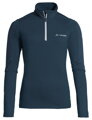 Vaude fleecový pulóver Livigno Halfzip II, dámsky, dark sea uni