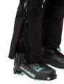 Vaude hardshell nohavice Monviso 3L, dámske, čierne