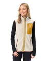 Vaude funkčná vesta  Rosemoor Fleece, dámska, ecru