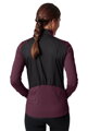 Vaude cyklistický dres Posta LS Tricot, dámsky, cassis