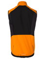 Vaude cyklistická vesta Kuro Air, pánska, oranžovo-čierna (kurkuma)