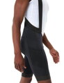 Vaude cyklistické nohavice Kuro Bib Tights II s trakmi, black, pánske