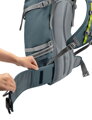 Vaude lezecký batoh Rupal 45, heron
