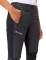 Vaude turistické nohavice Elope, dámske, phantom black