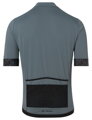 Vaude cyklistický dres Kuro FZ, pánsky, sivý (heron)