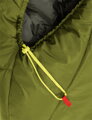 Vaude spací vak Sioux 800 II SYN, avocado, pravý