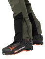 Vaude ski-turistické nohavice Monviso Alpine, pánske, zelené (khaki)