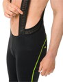 Vaude cyklistické nohavice Kuro Warm Bib, pánske, neon yellow