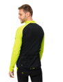 Vaude cyklistický dres Posta LS Tricot, pánsky, neon yellow