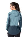Vaude cyklistický dres Qimsa LS Shirt II, dámsky, dark sea