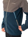 Vaude cyklistická bunda Qimsa Softshell, pánska, coconut/dark sea