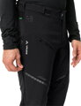 Vaude cyklistické nohavice Virt Softshell II, pánske, black/black