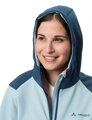 Vaude cyklistická bunda Qimsa Softshell, dámska, cloudy blue