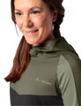 Vaude cyklistický dres Qimsa LS Shirt II, dámsky, khaki