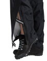 Vaude cyklistické nepremokavé nohavice Yaras Rain Zip III, dámske, black
