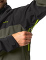 Vaude cyklistická bunda Moab Rain, pánska, khaki