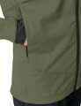 Vaude cyklistická bunda Qimsa Softshell, dámska, cedar wood