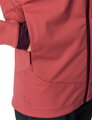 Vaude cyklistická bunda Qimsa Softshell, dámska, brick