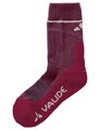 Vaude vlnené ponožky Wool Socks Short, unisex, cassis