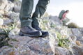 Vaude turistické topánky HKG Core Mid, pánske, iron