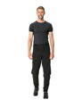 Vaude cyklistické nohavice Moab Rain, pánske, black